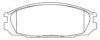 AISIN ASN-2004 Brake Pad Set, disc brake
